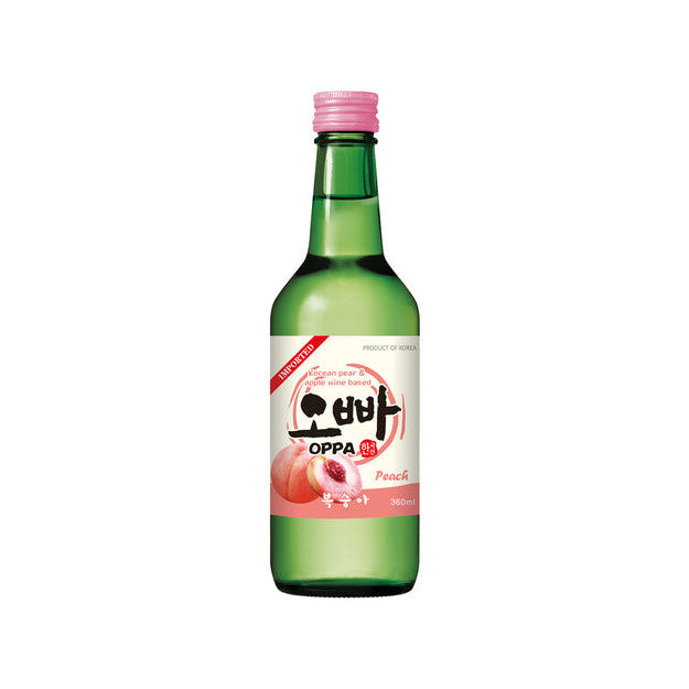 Oppa Pfirsich Soju Getränk 12% 360ml
