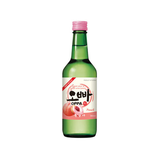 Oppa Pfirsich Soju Getränk 12% 360ml