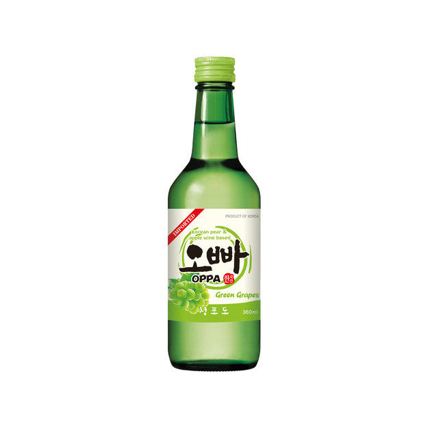 Oppa Trauben Soju Getränk 12% 360ml