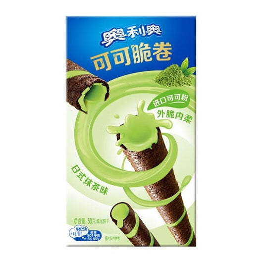 OREO Cocoa Matcha Schokolade Biskuit Rolle 50g