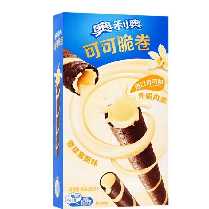 OREO Kakao-Vanille-Schokoladenwaffelrolle 50g