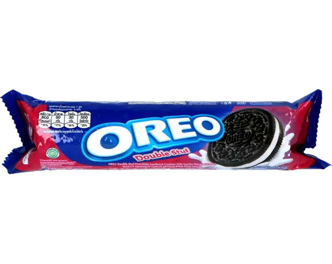 OREO Doppelte Schokoladen-Sandwich-Kekse in der Rolle - Vanillegeschmack 110g