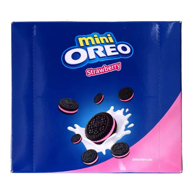 OREO Mini-Schokoladen-Sandwich-Kekse – Erdbeergeschmack 200g