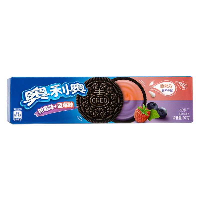 Oreo Sandwichkeks Blaubeere & Himbeere 97g