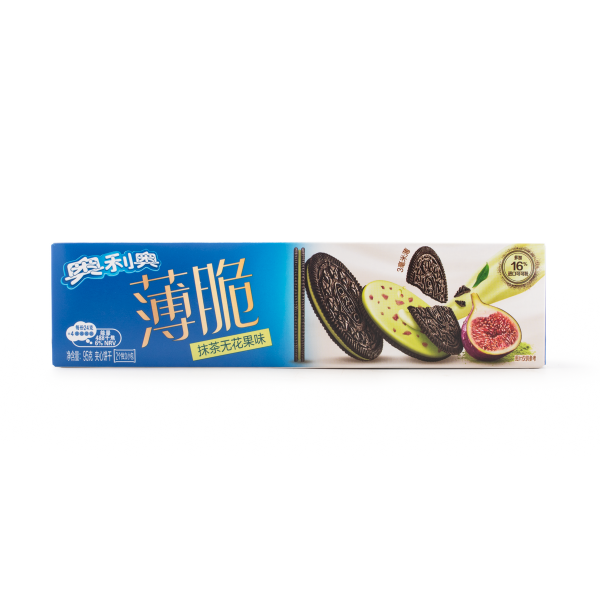Oreo Sandwichkeks Dünn Matcha & Feige 97g