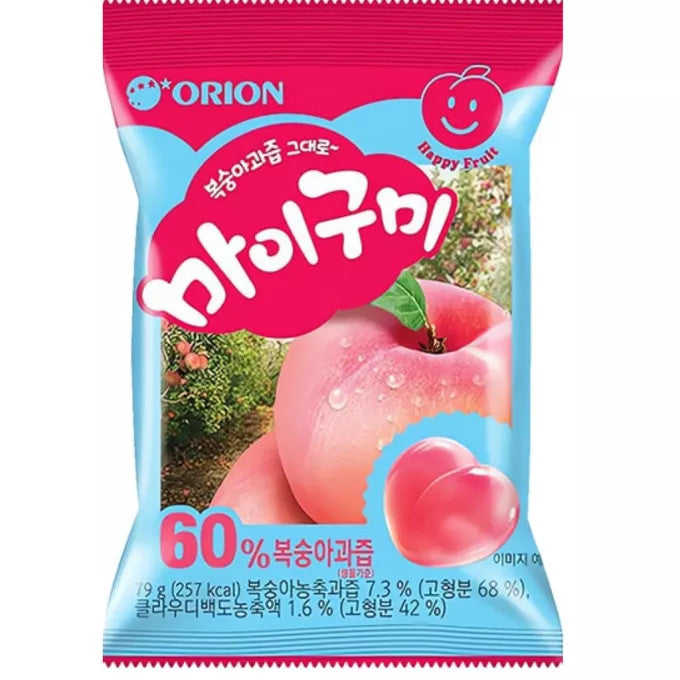 ORION Gemixt Pfirsich-Gummibärchen 66g