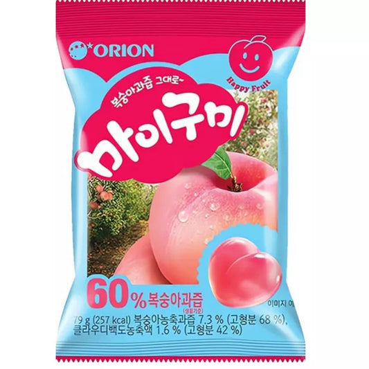 ORION Gemixt Pfirsich-Gummibärchen 66g