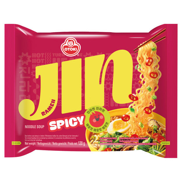 Ottogi Instant Nudeln Jin Ramen Scharf 120g