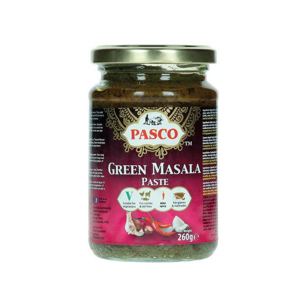 Pasco Grüne Masala Würzpaste 260g