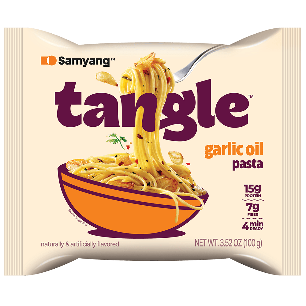 SAMYANG Tangle Pasta mit Knoblauch Öl 100g