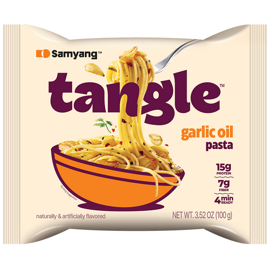 SAMYANG Tangle Pasta mit Knoblauch Öl 100g