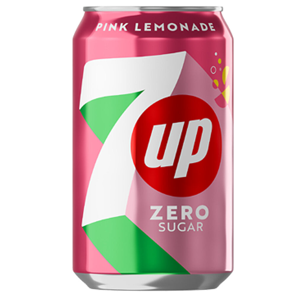 PEPSI. CO. 7UP Zero Sugar – Pink Lemonade 355ml