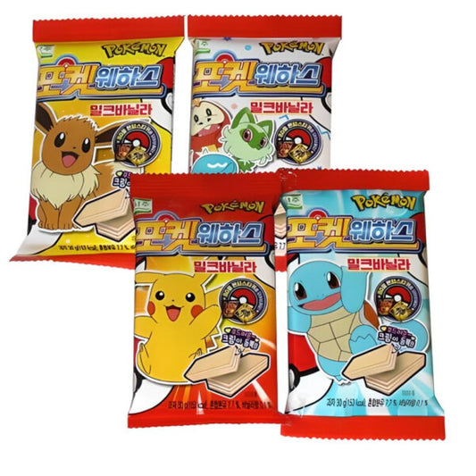 POKEMON Pokémon Wafers Milch-Vanille 30g