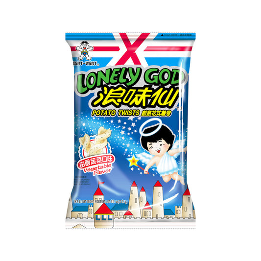 WANT WANT Potato Twist Gemüse Lonely God 42g