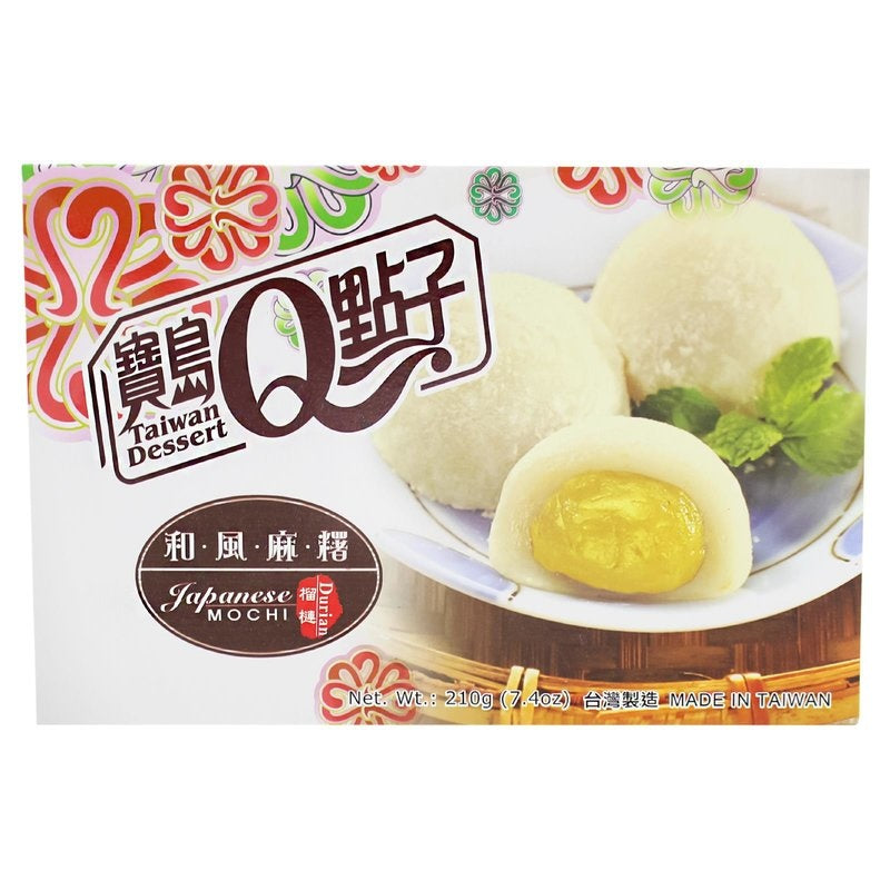 Q-Brand Durian Mochi 210g