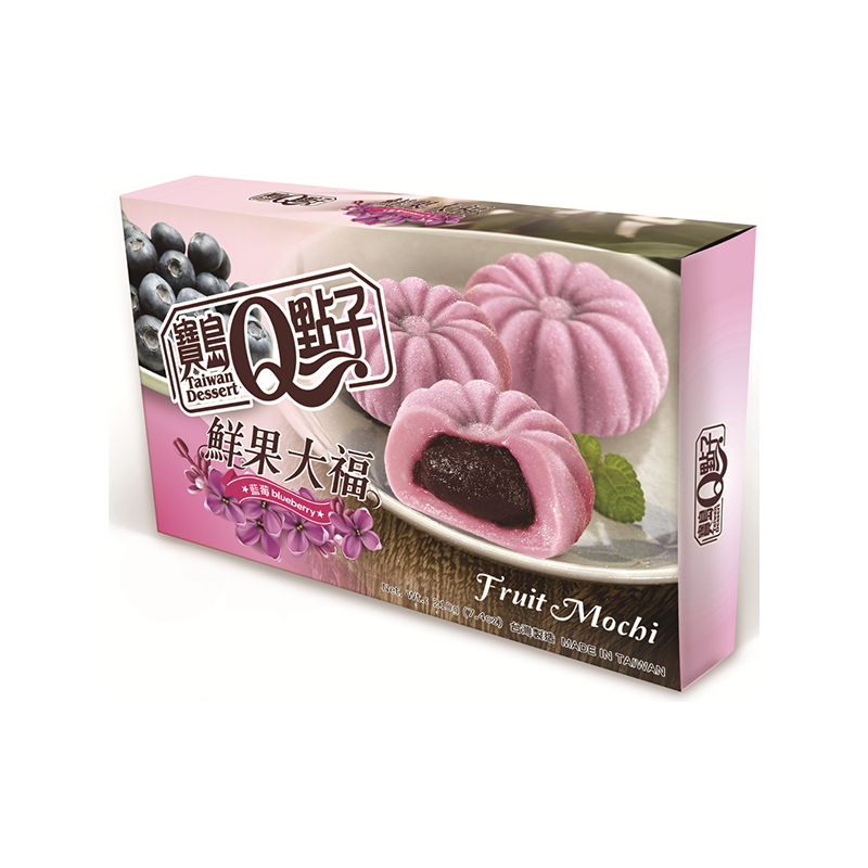 Q-Brand Fruchtmochi Blaubeere 210g