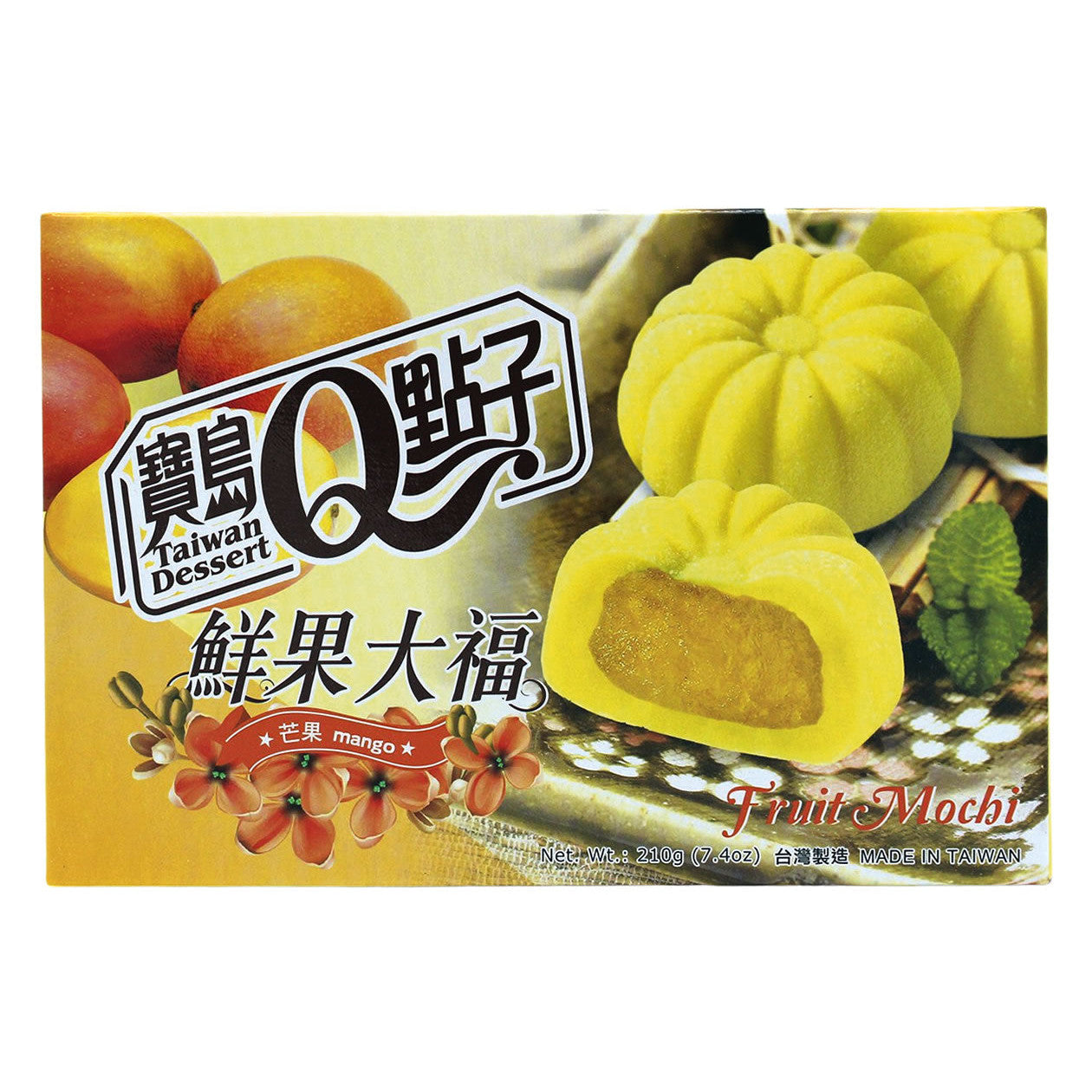 Q-Brand Fruchtmochi Mango 210g