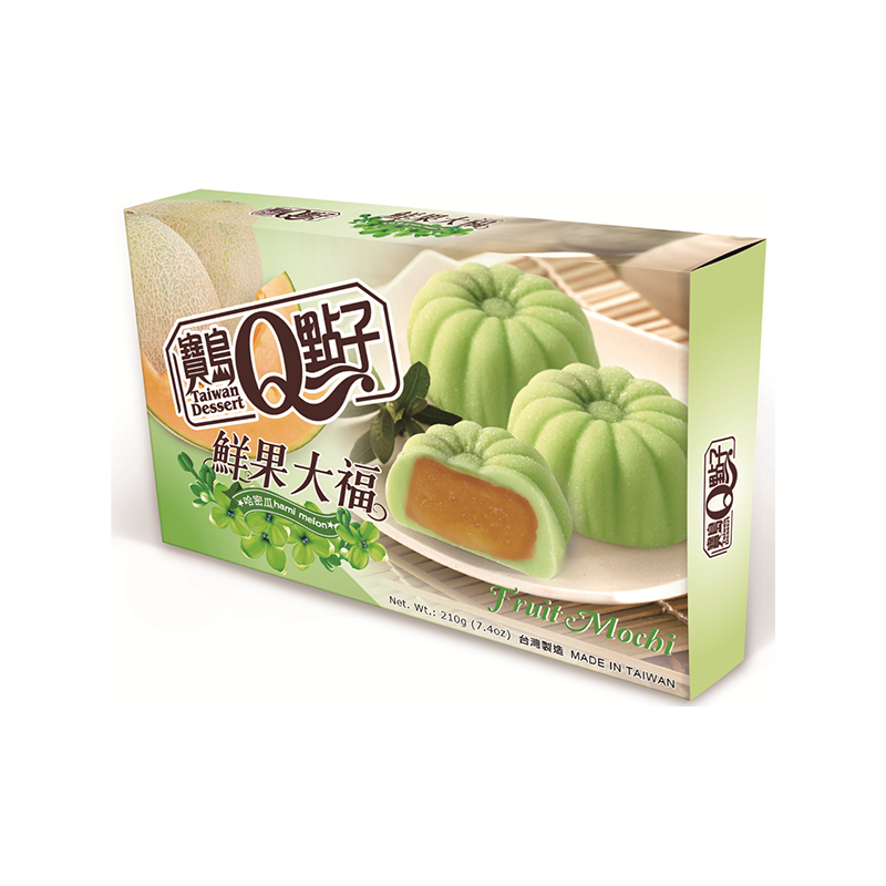 Q-Brand Fruchtmochi Melone 210g