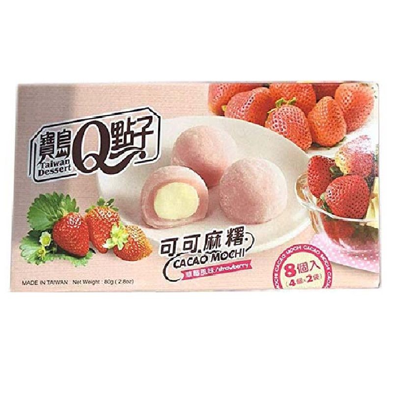 Q-Brand Mini Mochi Erdbeere 80g