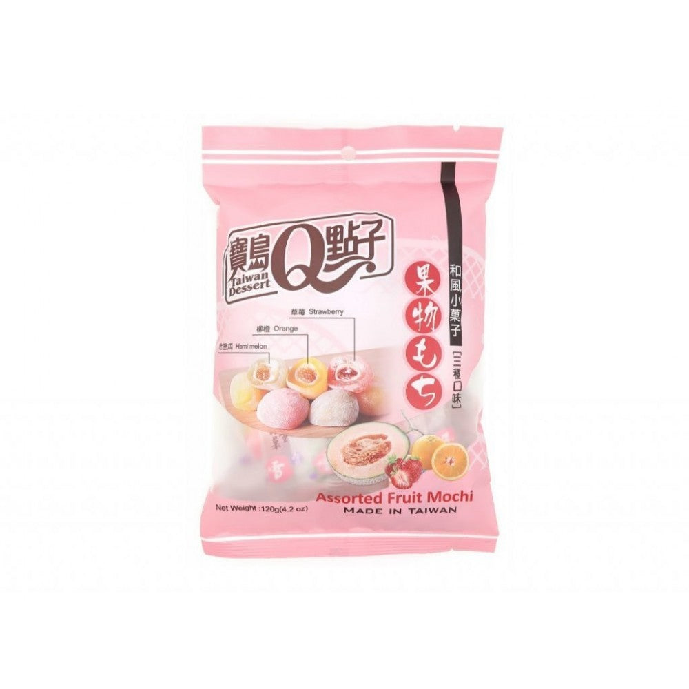 Q-Brand Mini Mochi Gemixte Früchte 120g