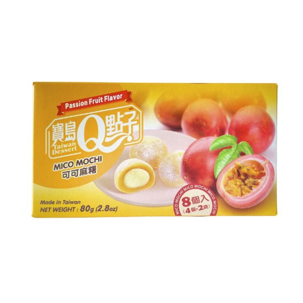 Q-Brand Mini Mochi Passionsfrucht 80g