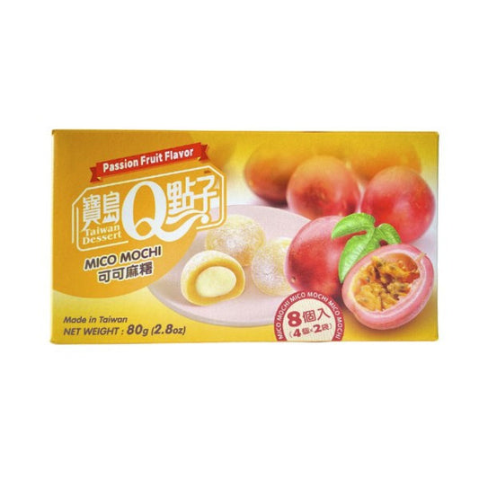 Q-Brand Mini Mochi Passionsfrucht 80g