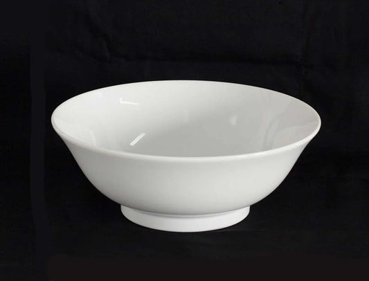 RAMEN Schale | Weiß Porzellan | Ø19,5 CM | H7,5 CM
