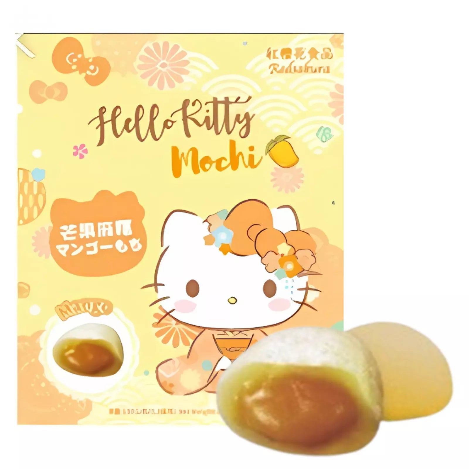 RED SAKURA Hello Kitty Mango Mochi Box 120g