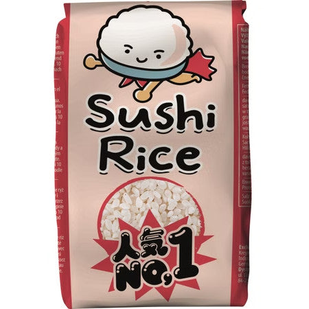 RICEFIELD Sushi Reis, Rundkorn Japonica 500 g