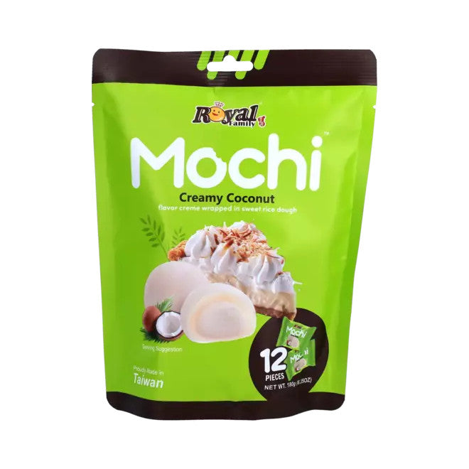 Royal Family Mochi – Cremige Kokosnuss 180g