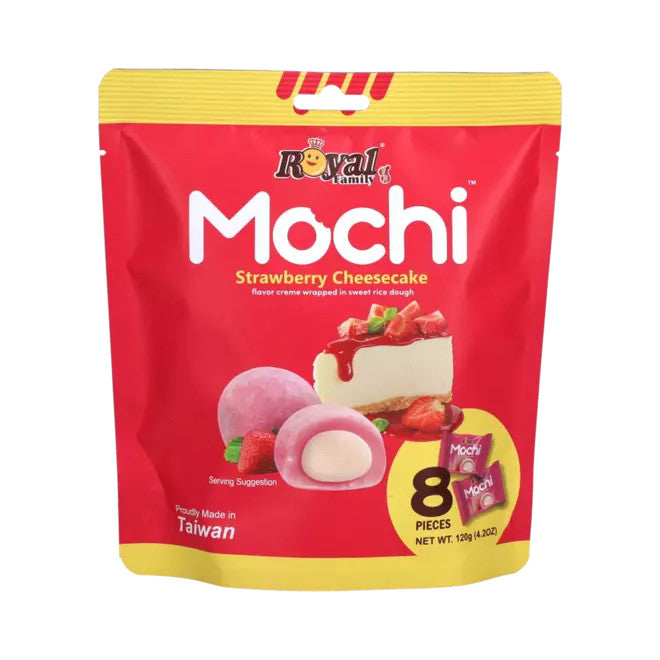 Royal Family Mochi - Erdbeer-Käsekuchen 120g