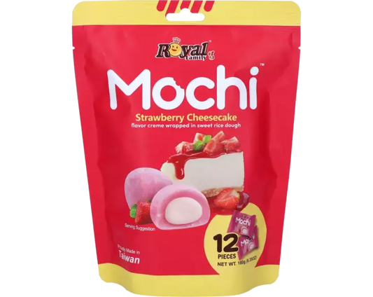 Royal Family Mochi - Erdbeer-Käsekuchen 180g