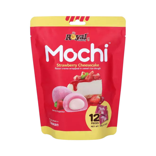 Royal Family Mochi - Erdbeer-Käsekuchen 180g