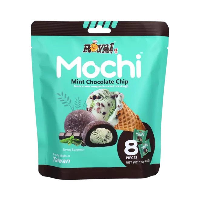 Royal Family Mochi – Minz-Schokoladenstückchen 120g
