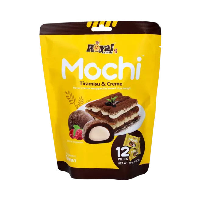 Royal Family Mochi - Tiramisu & Creme 180g