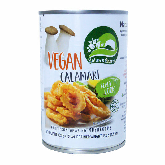 NATURE'S CHARM Calamari Ringe, vegan aus Kräuterseitlingen 130g