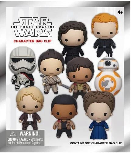  Star Wars: Das Erwachen der Macht 3D PVC-Taschenanhänger