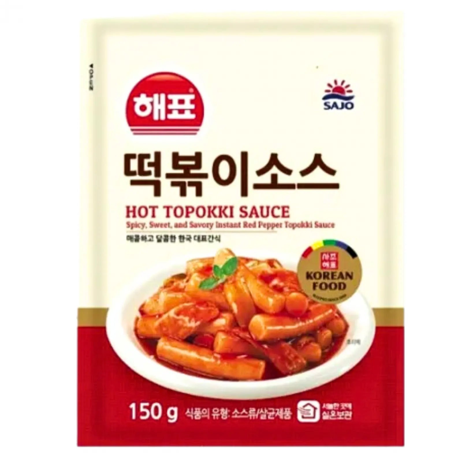 SAJO Spicy Tteokbokki Soße 150g