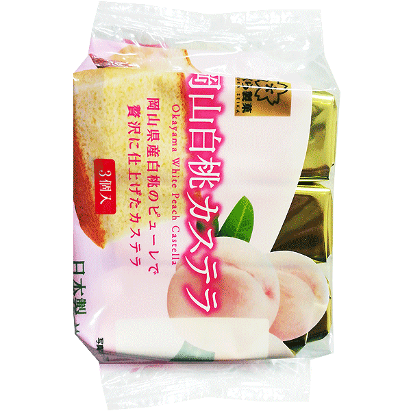 SAKURA SEIKA Castella Weißer Pfirsich 130g