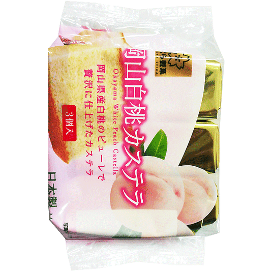 SAKURA SEIKA Castella Weißer Pfirsich 130g