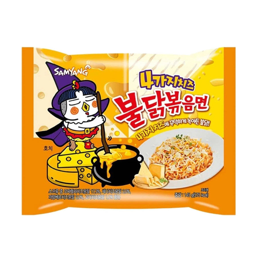 SAMYANG Buldak Hot Chicken Ramen Quattro Cheese Flavors 145g