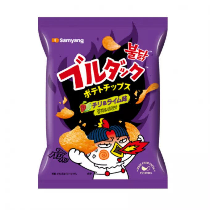SAMYANG Buldak Lime & Chilli Potato Chip, 55g