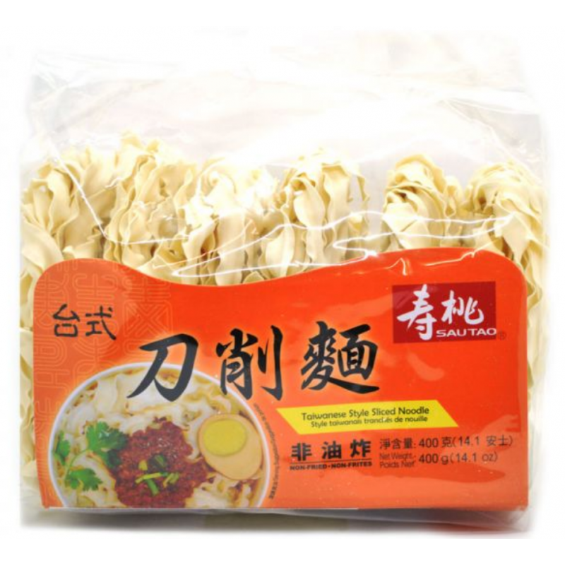 SAUTAO ST Taiwanese Style Sliced Noodle 400g