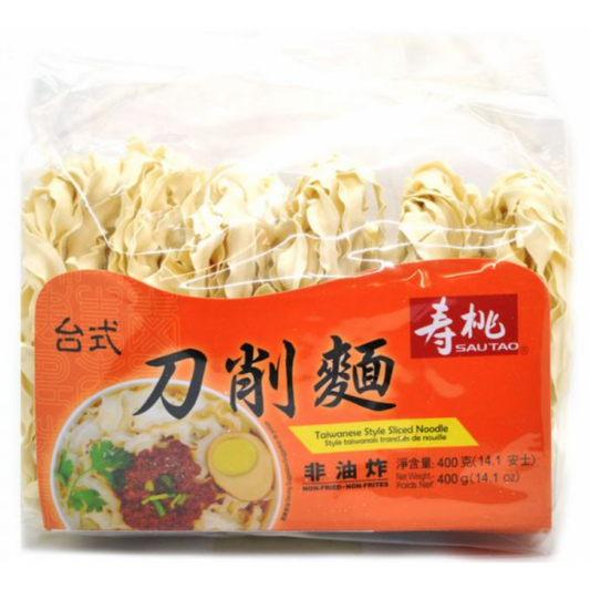 SAUTAO ST Taiwanese Style Sliced Noodle 400g