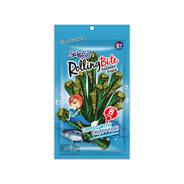 Seleco Seetangsnackrolle mit Fisch 24g