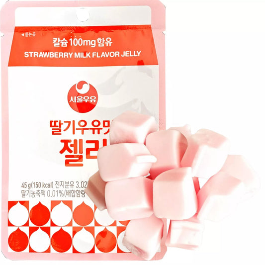 SEOULMILK Erdbeergummi 45g