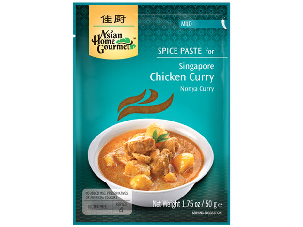 AHG Singapur Hühnercurry Würzpaste 50g