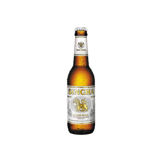 SINGHA Bier, 5% vol, (11 Grad Plato) 330ml