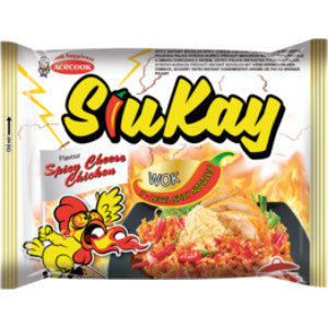 SIUKAY Instantnudeln, Huhn, Käse, scharf 127g