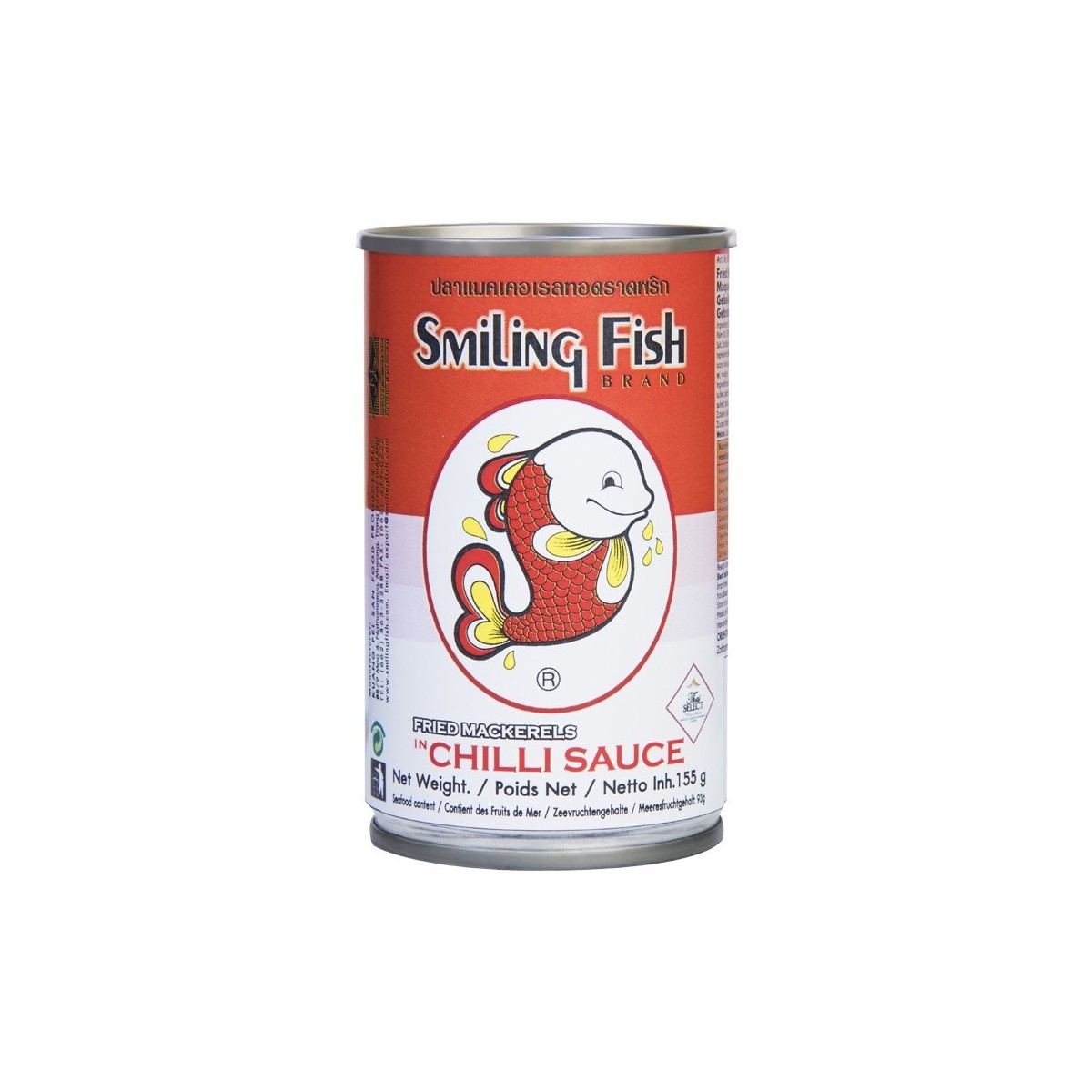 Smiling Fish Frittierte Makrele in Chilisauce 155g